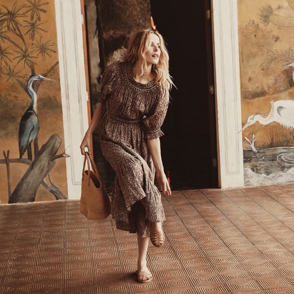 DÔEN ISIDORE DRESS - TERRA GARDEN BLOOM